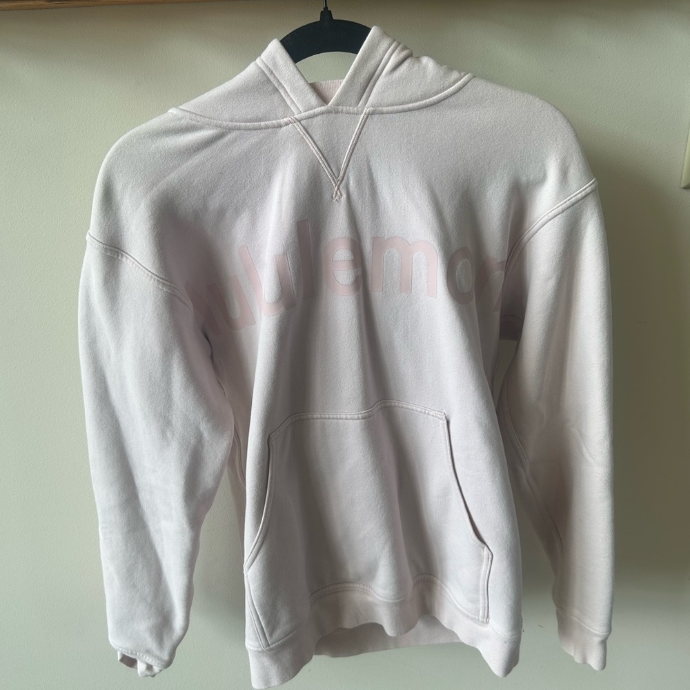 lululemon athletica women’s Light Pink Hoodie